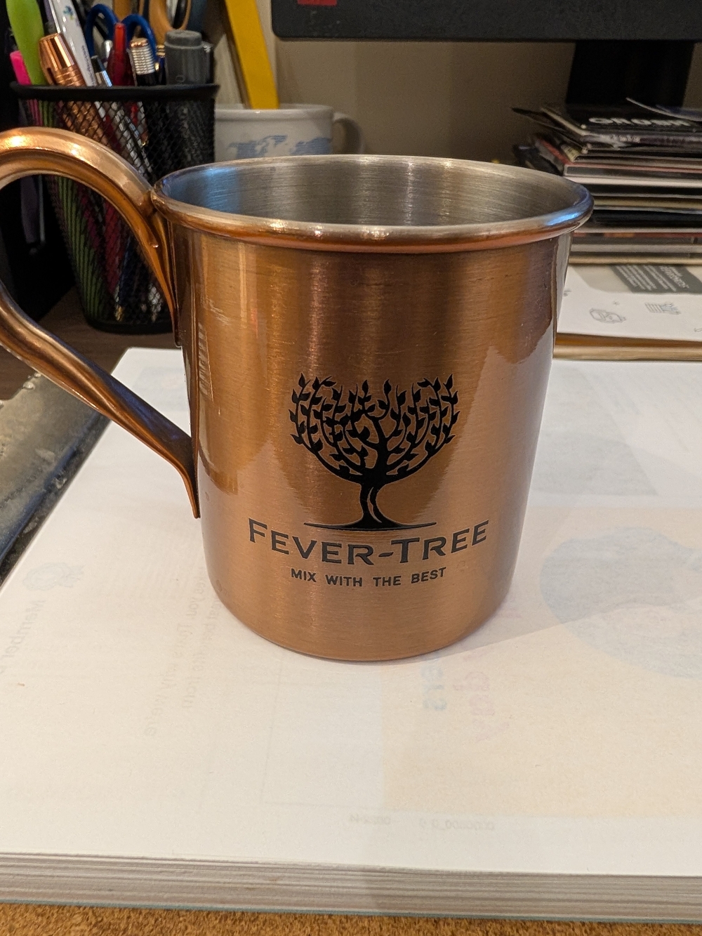 Copper Moscow Mule Mug